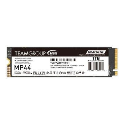 Dysk SSD Team Group MP44 1TB M.2 PCIe NVMe Gen4 x4 2280 (7400/6500) 4711430800127  - Incom Group
