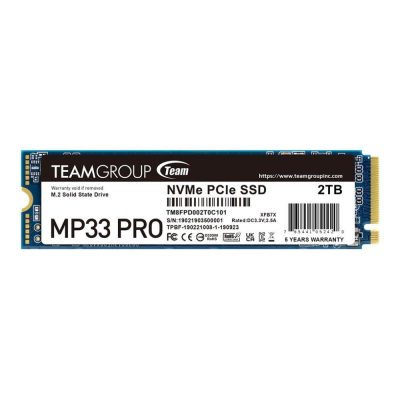  - Incom Group
 0765441052420 Dysk SSD Team Group MP33 PRO 2TB M.2 PCIe NVMe Gen3 x4 2280 (2400/2100)