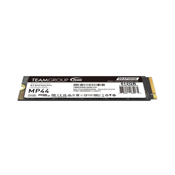 Dysk SSD Team Group MP44 512GB M.2 PCIe NVMe Gen4 x4 2280 (7300/4500)  - Incom Group
 4711430800080