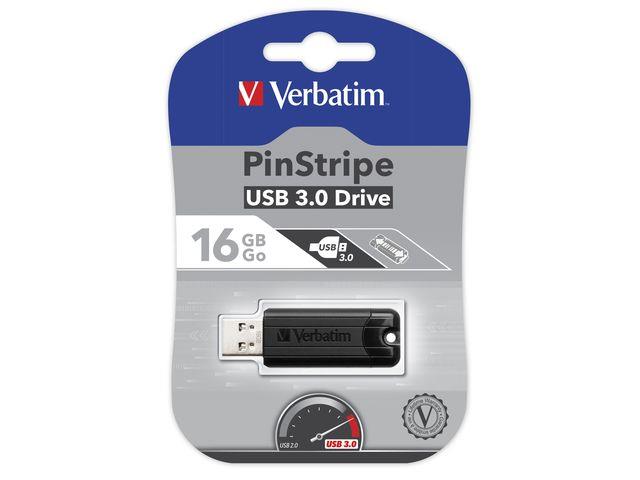 0023492493167  - Incom Group
 Pendrive Verbatim 16GB PinStripe USB 3.0