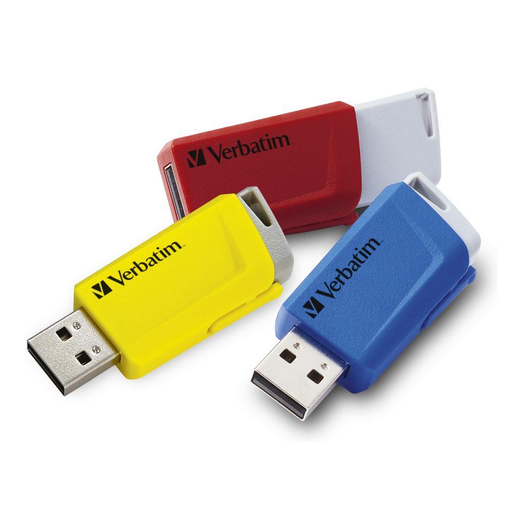  - Incom Group
 Pendrive Verbatim Store 'n' Click 16GB USB 3.0 (3-pack) 0023942493068