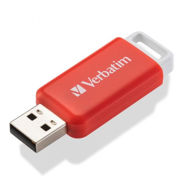  - Incom Group
 Pendrive Verbatim DataBar 16GB USB 2.0 Red 0023942494539