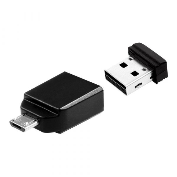  - Incom Group
 Pendrive Verbatim Nano 32GB USB 2.0 z adapterem Micro-B 0023942498223