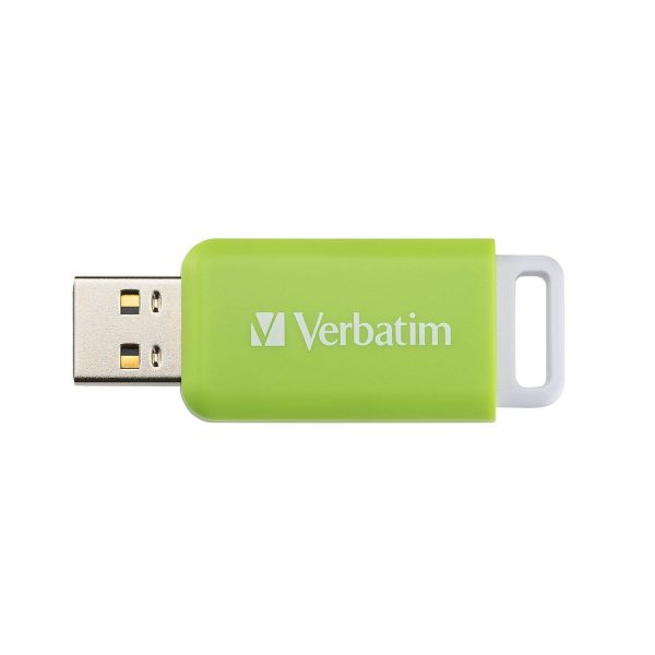 0023942494546  - Incom Group
 Pendrive Verbatim DataBar 32GB USB 2.0 Green