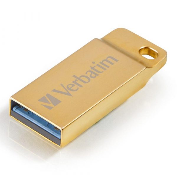 0023942991069 Pendrive Verbatim Metal Executive 64GB USB 3.0 Gold  - Incom Group
