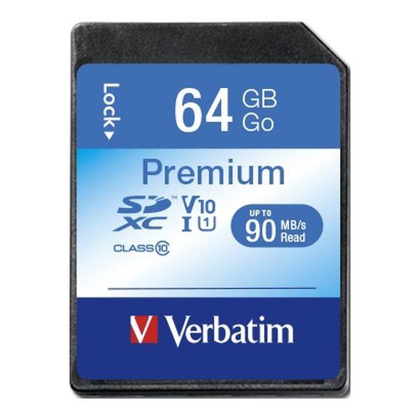  - Incom Group
 0023942440246 Karta pamięci SDXC Verbatim Premium U1 64GB (90 MB/s) Class 10 UHS-1 V10