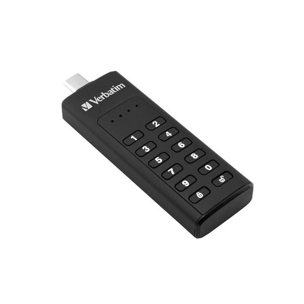 Pendrive Verbatim Keypad Secure 128GB USB-C 3.0 z klawiaturą 0023942494324  - Incom Group
