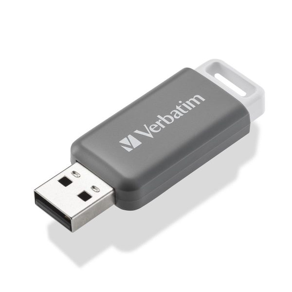  - Incom Group
 0023942494560 Pendrive Verbatim DataBar 128GB USB 2.0 Grey