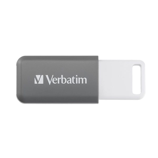  - Incom Group
 Pendrive Verbatim DataBar 128GB USB 2.0 Grey 0023942494560