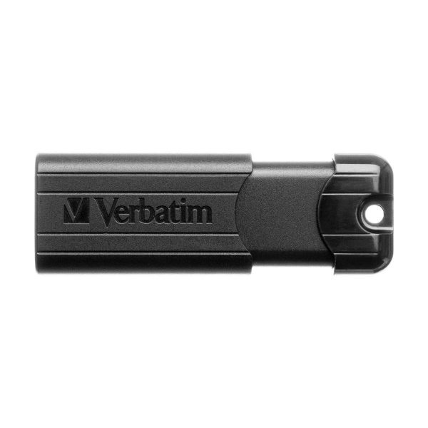 Pendrive Verbatim PinStripe 256GB USB 3.0 Black  - Incom Group
 0023942493204