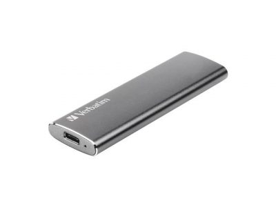  - Incom Group
 0023942474418 Dysk SSD zewnętrzny Verbatim VX500 120GB USB-C 3.1 aluminium