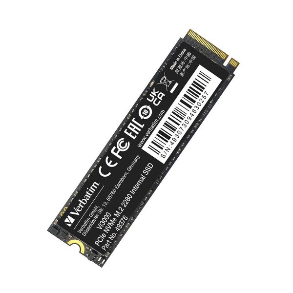  - Incom Group
 Dysk SSD Verbatim Vi3000 2TB M.2 PCIe Gen3 NVME 2280 (3300/3000 MB/s) 0023942493761