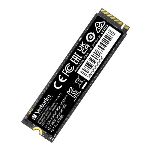  - Incom Group
 Dysk SSD Verbatim Vi5000 512GB M.2 PCIe Gen4 NVME 2280 (5000/2500 MB/s) 0023942318255