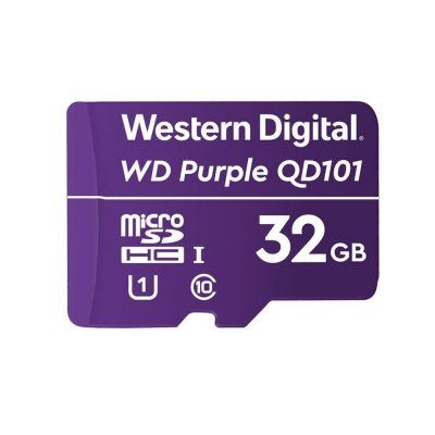  - Incom Group
 Karta pamięci WD Purple WDD032G1P0C 32GB QD101 Ultra Endurance MicroSDHC UHS-1 Class10 0718037874890