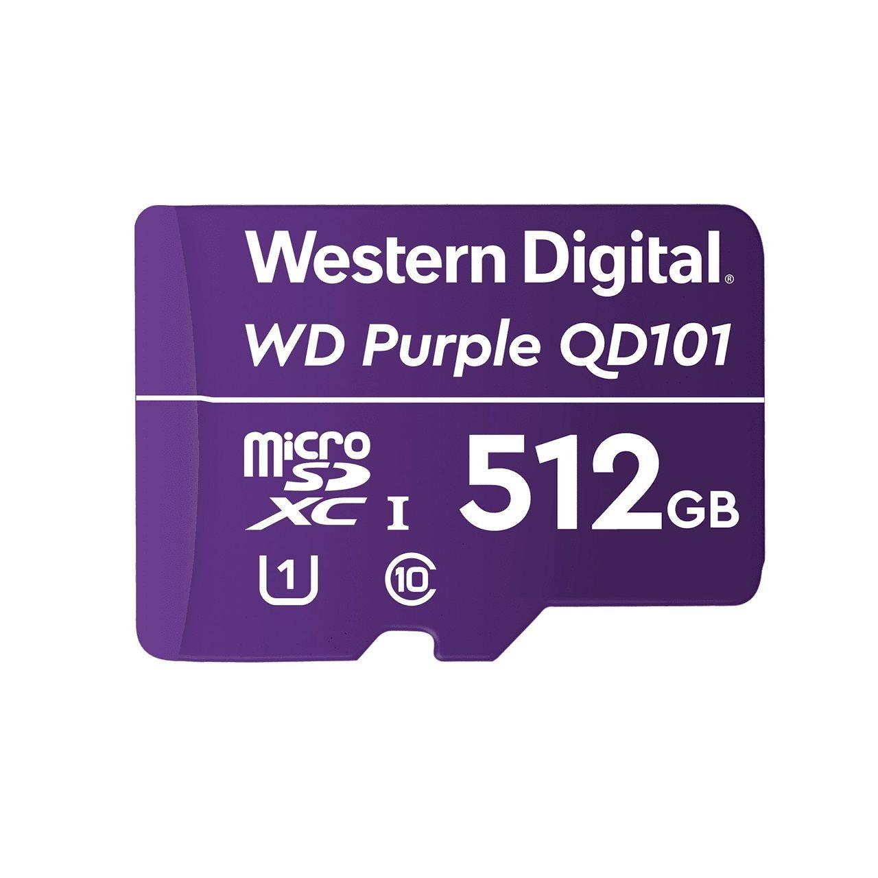 0718037874968  - Incom Group
 Karta pamięci WD Purple SC QD101 Ultra Endurance 512GB MicroSDXC UHS-1 U1