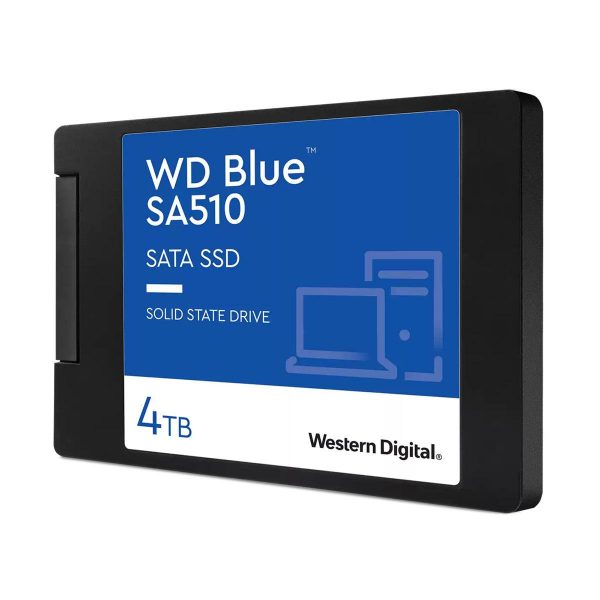 0718037899961  - Incom Group
 Dysk SSD WD Blue SA510 4TB 2,5" (560/520 MB/s) WDS400T3B0A