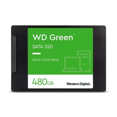 0718037894348  - Incom Group
 Dysk SSD WD Green 480GB 2,5"/7mm (545MB/s) WDS480G3G0A