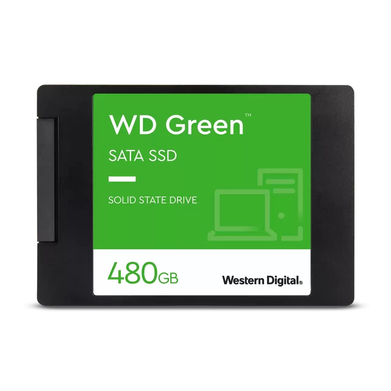 0718037894348 Dysk SSD WD Green 480GB 2,5"/7mm (545MB/s) WDS480G3G0A  - Incom Group
