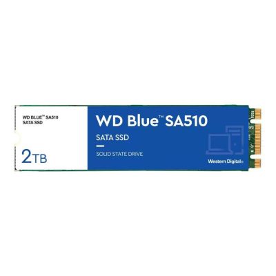 0718037884684 Dysk SSD WD Blue SA510 2TB M.2 SATA 2280 (560/520 MB/s) WDS200T3B0B  - Incom Group
