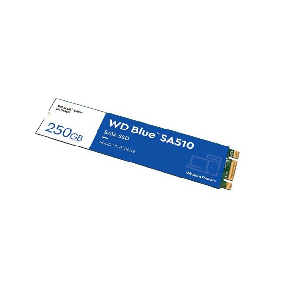 Dysk SSD WD Blue SA510 250GB M.2 SATA 2280 (555/440 MB/s) WDS250G3B0B 0718037884691  - Incom Group
