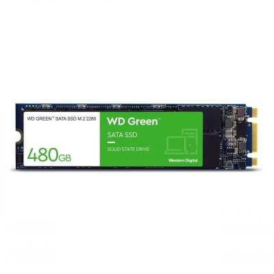 0718037894355 Dysk SSD WD Green 480GB M.2 SATA 2280 (545 MB/s) WDS480G3G0B  - Incom Group
