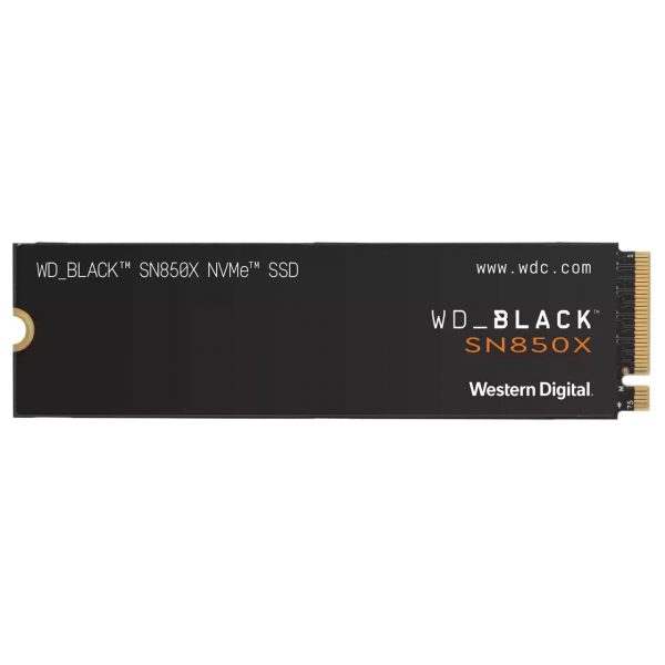 0718037891309 Dysk SSD WD Black SN850X 2TB M.2 2280 PCIe NVMe (7300/6600 MB/s) WDS200T2XHE z radiatorem  - Incom Group
