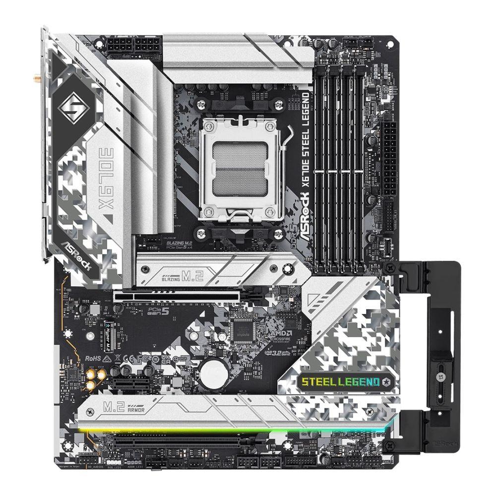 4710483940323  - Incom Group
 Płyta ASrock X670E STEEL LEGEND /AMD X670/DDR5/SATA3/M.2/USB3.2/WiFi/BT/PCIe5.0/AM5/ATX