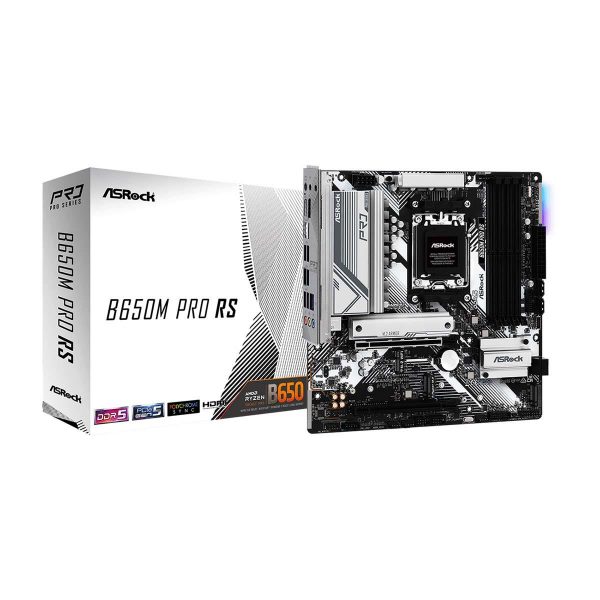 Płyta ASrock B650M PRO RS /AMD B650/DDR5/SATA3/M.2/USB3.1/PCIe4.0/AM5/mATX 4710483943096  - Incom Group
