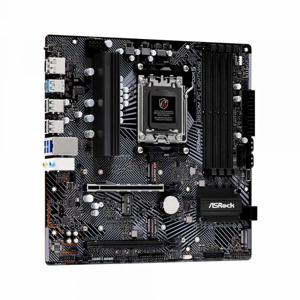 Płyta ASrock B650M PG LIGHTNING /AMD B650/DDR5/SATA3/M.2/USB3.2/PCIe4.0/AM5/mATX 4710483943829  - Incom Group
