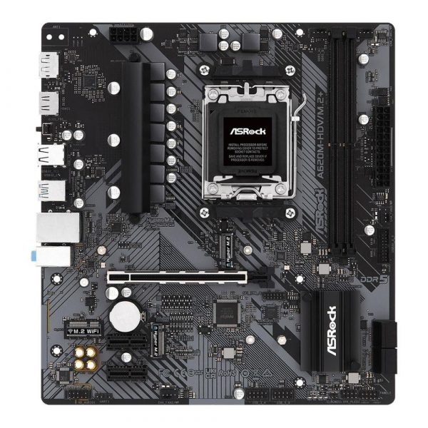  - Incom Group
 Płyta ASRock A620M-HDV/M.2+ /AMD A620/DDR5/SATA3/M.2/USB3.0/PCIe4.0/AM5/mATX 4710483943034