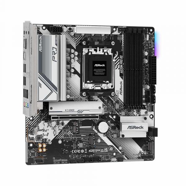 Płyta ASRock A620M Pro RS /AMD A620/DDR5/SATA3/M.2/USB3.0/PCIe4.0/AM5/mATX 4710483943072  - Incom Group
