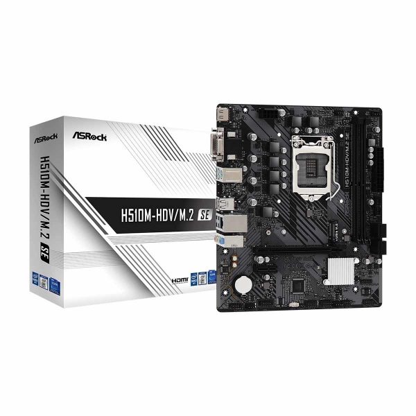  - Incom Group
 4710483943126 Płyta ASRock H510M-HDV/M.2 SE /H510/DDR4/SATA3/USB3.0/PCIe4.0/s.1200/mATX