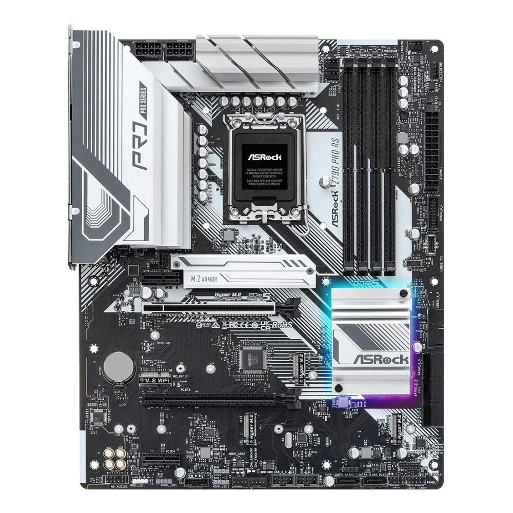 Płyta ASrock Z790 PRO RS /Z790/DDR5/SATA3/M.2/USB3.2/PCIe5.0/s.1700/ATX  - Incom Group
 4710483940767