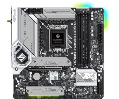 4710483941795  - Incom Group
 Płyta ASRock B760M STEEL LEGEND WIFI /B760/DDR5/SATA3/M.2/USB3.1/WiFi/BT/PCIe5.0/s.1700/mATX