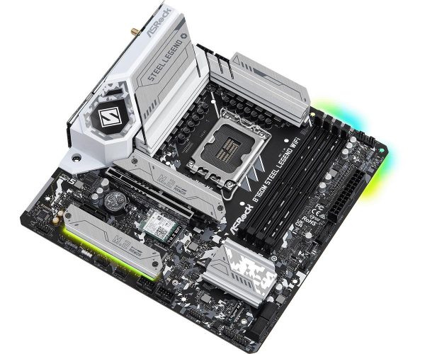 Płyta ASRock B760M STEEL LEGEND WIFI /B760/DDR5/SATA3/M.2/USB3.1/WiFi/BT/PCIe5.0/s.1700/mATX  - Incom Group
 4710483941795