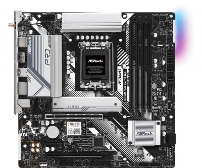 Płyta ASRock B760M PRO RS/D4 WIFI /B760/DDR4/SATA3/M.2/USB3.1/WiFi/BT/PCIe5.0/s.1700/mATX  - Incom Group
 4710483941719