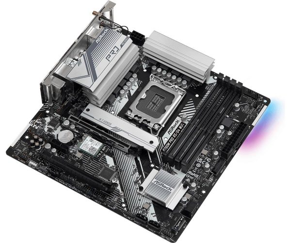 Płyta ASRock B760M PRO RS/D4 WIFI /B760/DDR4/SATA3/M.2/USB3.1/WiFi/BT/PCIe5.0/s.1700/mATX  - Incom Group
 4710483941719