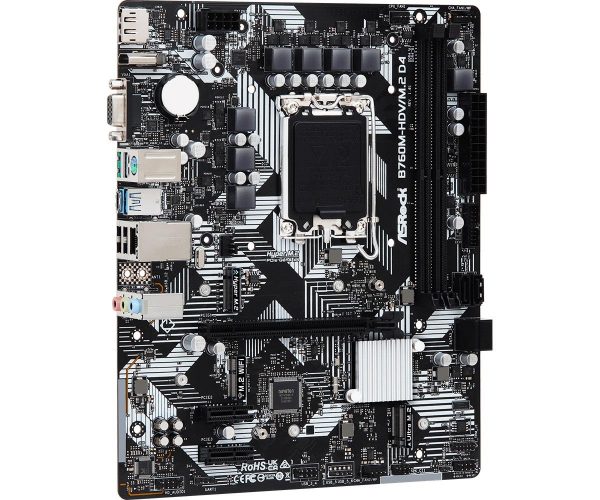 Płyta ASRock B760M-HDV/M.2 D4 /B760/DDR4/SATA3/M.2/USB3.1/PCIe5.0/s.1700/mATX 4710483942020  - Incom Group
