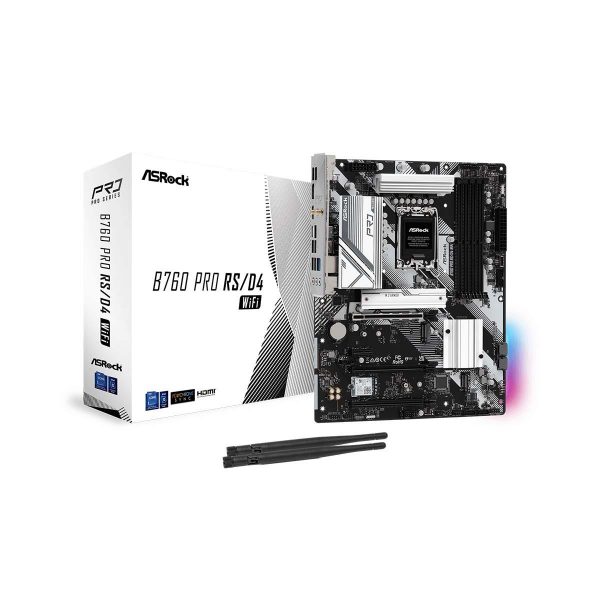 Płyta ASRock B760 PRO RS/D4 WIFI /B760/DDR4/SATA3/M.2/USB3.1/WiFi/BT/PCIe4.0/s.1700/ATX  - Incom Group
 4710483943645