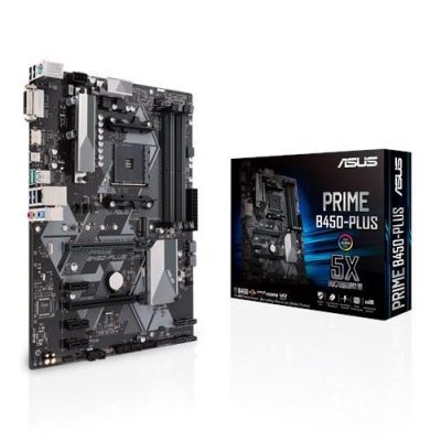 4718017075671  - Incom Group
 Płyta Asus PRIME B450-PLUS /AMD B450/SATA3/M.2/USB3.1/PCIe3.0/AM4/ATX