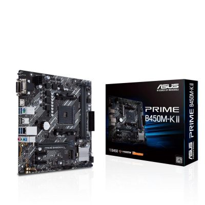  - Incom Group
 4718017932387 Płyta Asus PRIME B450M-K II/AMD B450/SATA3/M.2/USB3.1/PCIe3.0/AM4/mATX