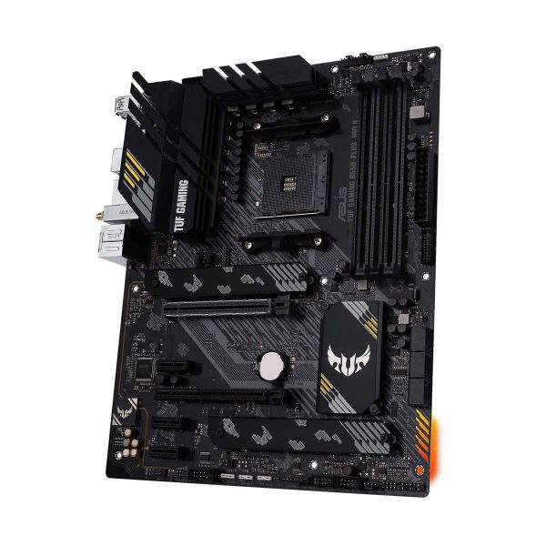 Płyta Asus TUF GAMING B550-PLUS WIFI II /AMD B550/SATA3/M.2/USB3.1/PCIe4.0/WiFi/BT/AM4/ATX  - Incom Group
 4711081338413