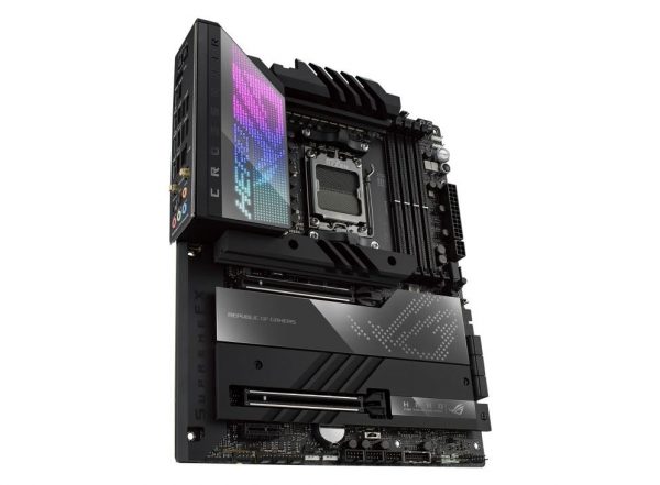 4711081862420 Płyta Asus ROG CROSSHAIR X670E HERO /AMD X670/DDR5/SATA3/M.2/USB4/WiFi/BT/PCIe5.0/AM5/ATX  - Incom Group
