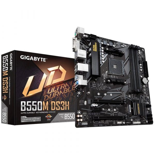 Płyta Gigabyte B550M DS3H /AMD B550/DDR4/SATA3/M.2/USB3.0/PCIe4.0/AM4/mATX 4719331809416  - Incom Group
