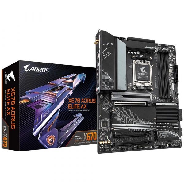  - Incom Group
 4719331848798 Płyta Gigabyte X670 AORUS ELITE AX  /AMD X670/DDR5/SATA3/M.2/USB3.2/WiFi/PCIe5.0/AM5/ATX