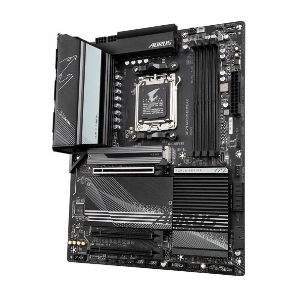 4719331848798 Płyta Gigabyte X670 AORUS ELITE AX  /AMD X670/DDR5/SATA3/M.2/USB3.2/WiFi/PCIe5.0/AM5/ATX  - Incom Group
