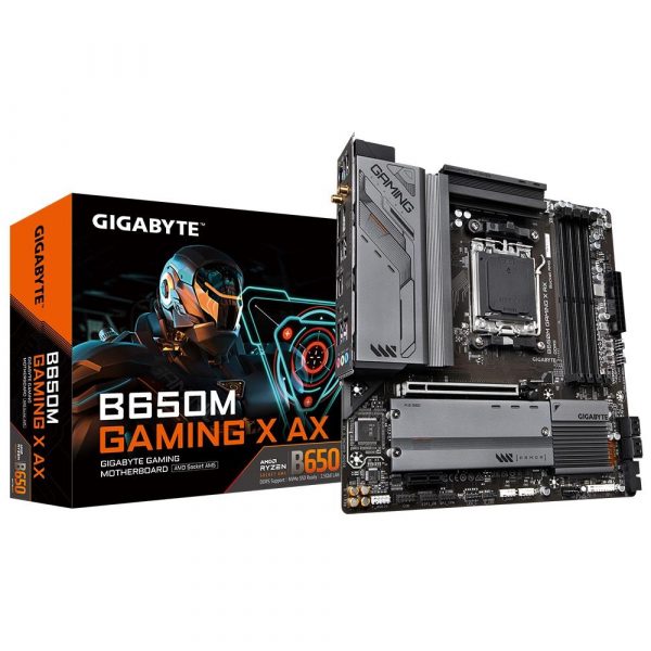 4719331849993 Płyta Gigabyte B650M GAMING X AX /AMD B650/DDR5/SATA3/M.2/PCIe4.0/WiFi/BT/AM5/mATX  - Incom Group
