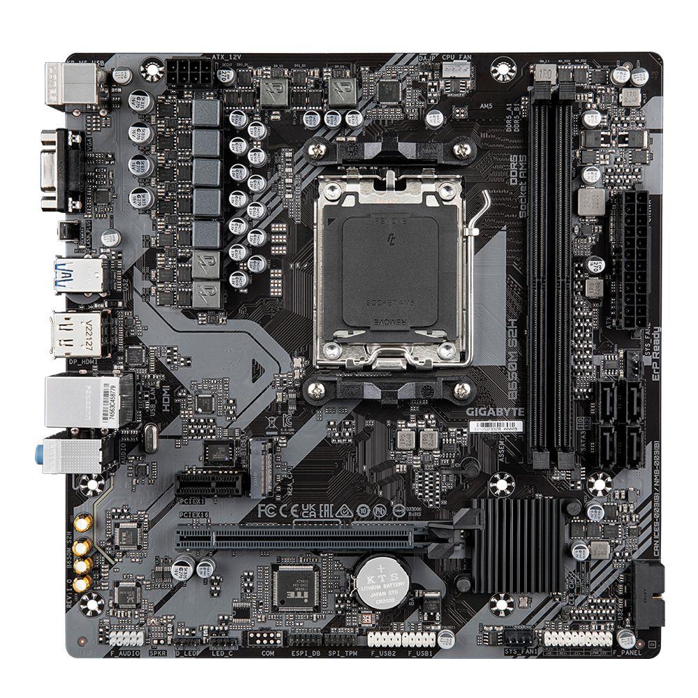  - Incom Group
 Płyta Gigabyte B650M S2H (rev. 1.0) /AMD B650/DDR5/SATA3/M.2/PCIe4.0/AM5/mATX 4719331856298