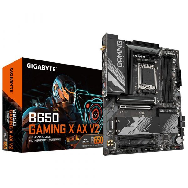 4719331860073  - Incom Group
 Płyta Gigabyte B650 GAMING X AX V2 /AMD X650/DDR5/SATA3/M.2/PCIe4.0/WiFi/BT/AM5/ATX