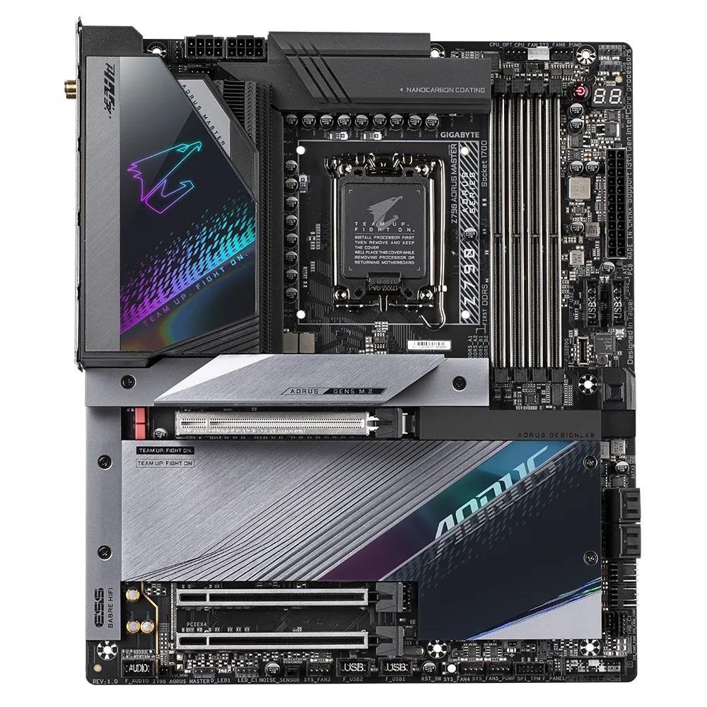 Płyta Gigabyte Z790 AORUS MASTER 1.0 /Z790/DDR5/SATA3/M.2/USB3.2/PCIe5.0/WiFi/BT/s.1700/E-ATX 4719331848934  - Incom Group
